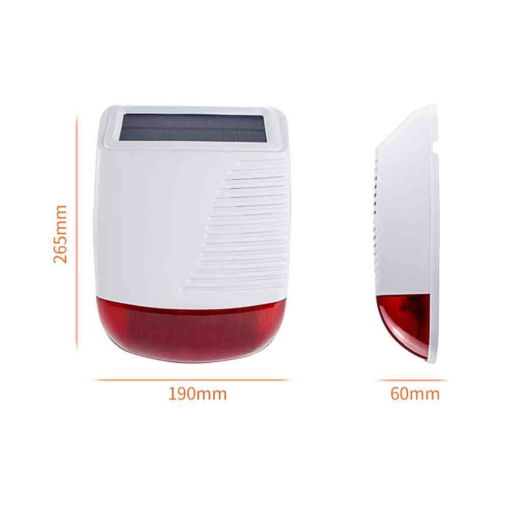 Outdoor Solar Siren 100