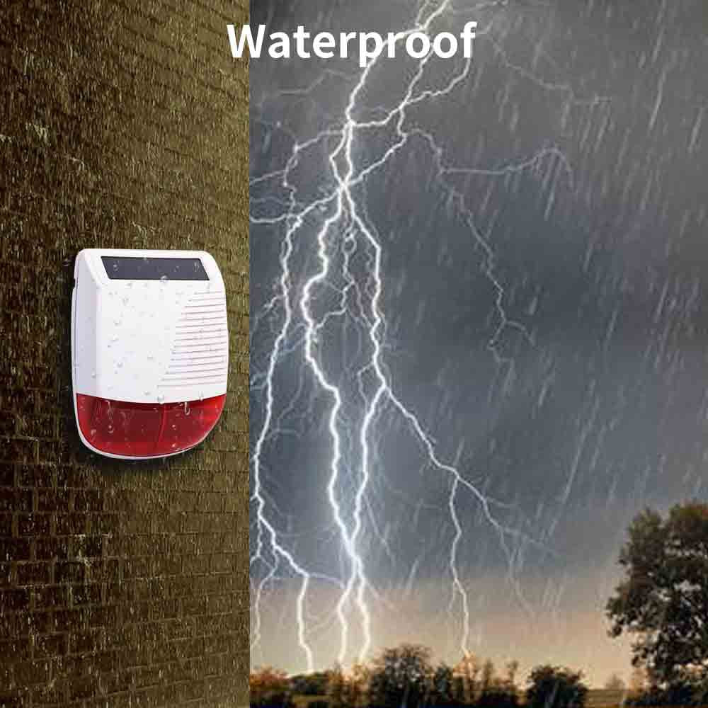 Outdoor Solar Siren 100