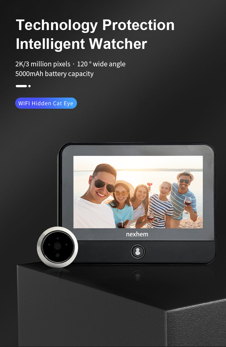 4.3" Smart WiFi Door Viewer 108