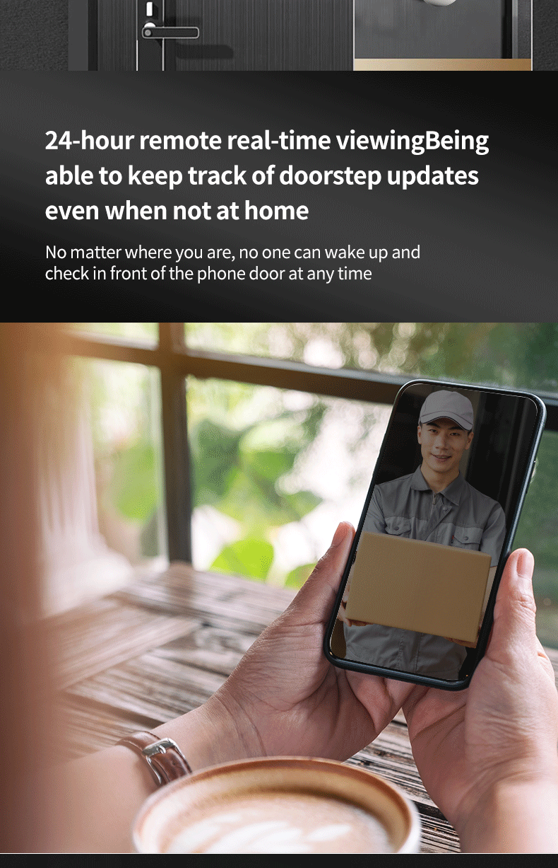 4.3" Smart WiFi Door Viewer 108